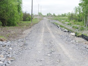 A makeshift road leads into industrial lands just east of the end of College Street East in Belleville. 
W. BRICE MCVICAR/INTELLIGENCER FILE PHOTO