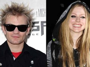 Deryck Whibley and Avril Lavigne.

(WENN)