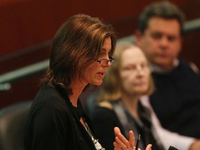 Integrity Commissioner Janet Leiper is pictured while addressing city council. (Toronto Sun Files)