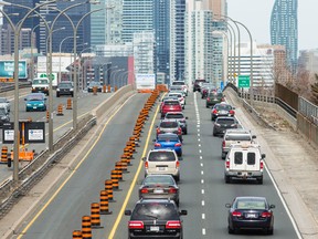 Construction on the Gardiner Expressway (Toronto Sun Files)