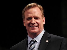 The NFLPA wants a level playing field with NFL commissioner Roger Goodell when it comes to handing out punishment for positive HGH tests. (Adam Hunger/USA TODAY Sports)