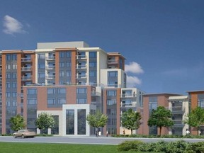 The concept for an apartment complex proposed for 1131 Teron Rd. in Kanata.