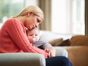 According to a recent study, new moms are more likely to suffer depression after four years, as opposed to within the first year of having their child.

(Fotolia)