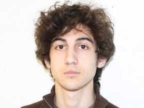 Dzhokhar Tsarnaev in this undated FBI handout photo.    REUTERS/FBI/Handout