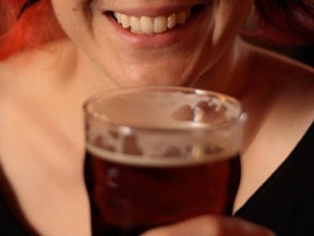 A pint of beer.

(Fotolia)