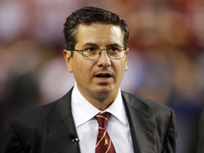 Washington Redskins team owner Dan Snyder is under pressure to change his team's name. (REUTERS)