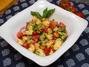 Bread salad from Tuscany. Mike Hensen/QMI AGENCY