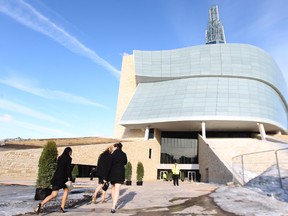 The human rights museum is slated to open to the public on Sept. 20 (KEVIN KING/WINNIPEG SUN FILE PHOTO)