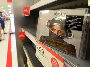 Michael Jackson's XScape is released at Target.