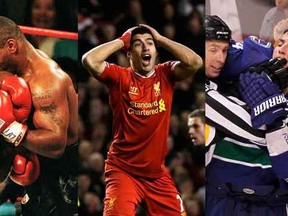 From Luis Suarez chomping down on Branislav Ivanovic's arm to Alex Burrows' bite on Patrice Bergeron's finger in the 2011 Stanley Cup final, we look at the best bites in sports. (REUTERS)