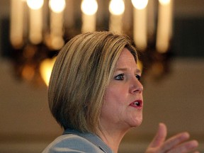 Ontario NDP leader Andrea Horwath attends a Canada 2020 lunch at the Chateau Laurier in Ottawa On. Friday May 23, 2014.  Horwath was in Ottawa Friday during her campaign.   (Tony Caldwell/QMI Agency)