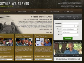 Togetherweserved.com. (SCREENSHOT)