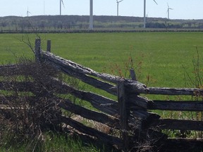 Windmills on Manitoulin Island. (Mike Strobel/Toronto Sun)