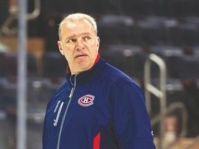 Canadiens coach Michel Therrien has engaged in a war of words with long-time pal Alain Vigneault -- but are they really taking it seriously? (Ben Pelosse/QMI Agency)