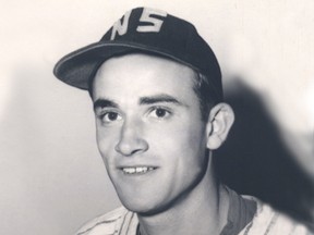 Donald Rettie, who passed away in 2004, was known as "Pistol Pete" for his fiery fastball. He pitched a no-hitter for the Goldeyes in 1953.