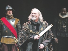 Colm Feore shines as the title character in King Lear, playing at the Festival Theatre in Stratford. (David Hou/Stratford Festival)
