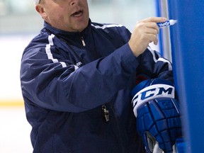Toronto Marlies head coach Steve Spott. (COREY WILKINSON/QMI Agency files)