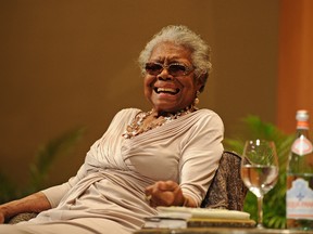 Maya Angelou (WENN.COM file photo)