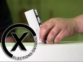 Ontario ballot box