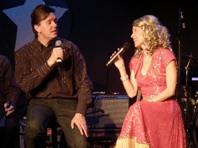 Aaron Solomon , left, and Leisa Way in Country Jukebox: The Best of Country Duets, opens Port Stanley Festival Theatre's 2014 summer season this week. The show is on stage through June 7. Info and tickets: 519-782-4353 and online at portstanleytheatre.ca. (Contributed photo)