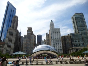 The Illinois Office of Tourism will take over Toronto's Yonge Dundas Square on Friday in a bid to lure tourists to the state's many attractions,  including Millennium Park in Chicago. ROBIN ROBINSON/TORONTO SUN FILE PHOTO