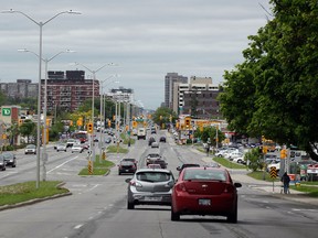 Carling Ave. is once again on Ontario's list of Top 10 worst roads - as voted by drivers. (TONY CALDWELL Ottawa Sun)
