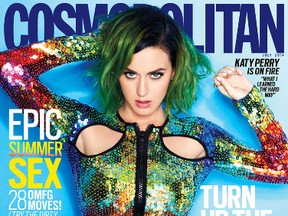 Katy Perry Cosmopolitan cover. (Handout: Cosmopolitan)