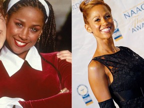 Stacey Dash in Clueless (1995) on the left, and in 2011 (Handout/WENN.COM)