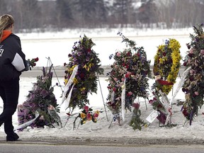 Highway 59 and the Perimeter Highway has long been a dangerous intersection. Krystal Taman died there in 2005. (Winnipeg Sun files)