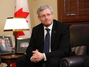 Canada's Prime Minister Stephen Harper.

Chris Wattie/Reuters