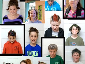 Wacky Hair Day at Monsignor JH O'Neil School. CONTRIBUTED PHOTOS
