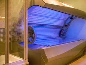 Alberta and Saskatchewan are the only provinces that have not banned tanning bed usage for minors. A spokesman for Health Minister Fred Horne said legislation is being developed, but he could not offer a timeline. (FILE PHOTO)
