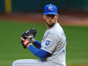 James Shields is the probable starting pitcher for the Kansas City Royals against the Toronto Blue Jays on May 29, 2014. (DAVID RICHARD/USA TODAY Sports files)
