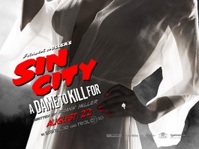 "Sin City" poster featuring Eva Green.