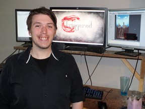 Shane Brandon has battled his own mental health issues and is working on a video game he hopes will generate discussion around the topic. (BRENT BOLES, The Observer)