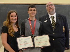 An essay by Glebe Collegiate Institute student Khalil Daibes has been named the best in Ontario in the Royal Canadian Legion’s annual literary contest. Submitted photo