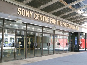 The Sony Centre. (Veronica Henri/Toronto Sun)