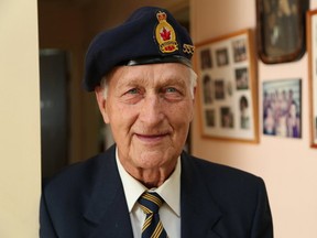 JOHN LAPPA/THE SUDBURY STAR
Second World War veteran George Koivu is heading on a 10-day trip to Europe to mark the 70th anniversary of D-Day.