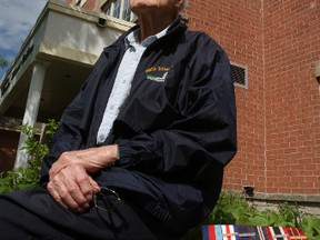 Gene Weber, 88, remembers landing on the beach at D-Day in 1944. Doug Hempstead/Ottawa Sun