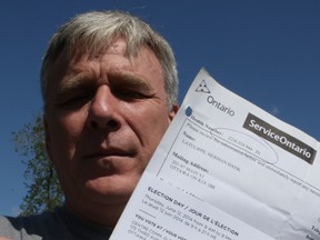 Friday, May 30, 2014 Ottawa -- Harry Latulippe is wondering how Elections Ontario decided he should vote in the Glebe even though he hasn't lived there in 13 years - and, he's been sent to the correct poll for two elections since then.DOUG HEMPSTEAD/Ottawa Sun/QMI AGENCY