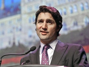 Federal Liberal party leader Justin Trudeau.

MIKE DIBATTISTA//QMI AGENCY