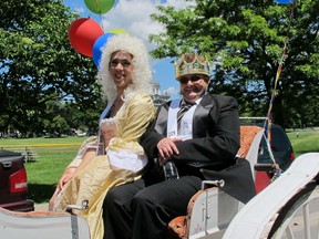 Close to 300 people took part in Kingston's Pride Parade in June 2013,   including representatives from community groups. The parade started and finished  at City Park after taking a route through the downtown. (Whig-Standard file photo)