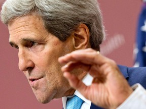 U.S. Secretary of State John Kerry.

REUTERS/Jacquelyn Martin/Pool