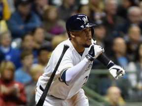 Carlos Gomez is having one sensational fantasy season, but that inflated BABIP suggests he won't keep it up. (Reuters)