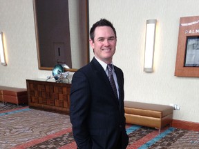 Toronto Sun associate managing editor Jon McCarthy at the National Newspaper Awards in Charlottetown on May 30, 2014.