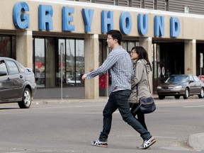 Edmonton's Greyhound station will be moved — and some residents fear it will show up in their neighborhood. (EDMONTON SUN/File)