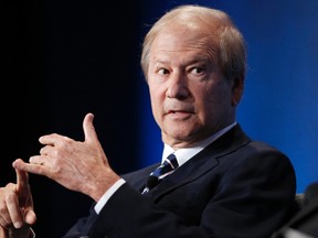 Lewis Katz, Co-Managing Partner, Philadelphia Media Network and former owner of the New Jersey Nets NBA basketball team and the New Jersey Devils NHL hockey team participates in a panel discussion at the Milken Institute Global Conference in Beverly Hills, California in this  May 2, 2012 file photo. (REUTERS)