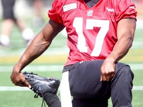 Calgary Stampeders receiver Maurice Price. Photo by Darren Makowichuk/Calgary Sun