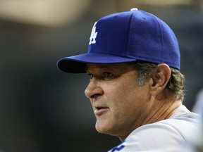 Manager Don Mattingly of the Los Angeles Dodgers. (Christian Petersen/Getty Images/AFP)