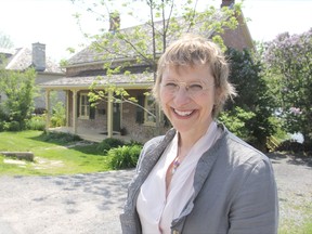 Christine Sypnowich is president of the Barriefield Village Association, which is hosting a special day on June 7 to mark the village's 200th anniversary with heritage demonstrations, walking tours and entertainment. MICHAEL LEA\THE WHIG-STANDARD